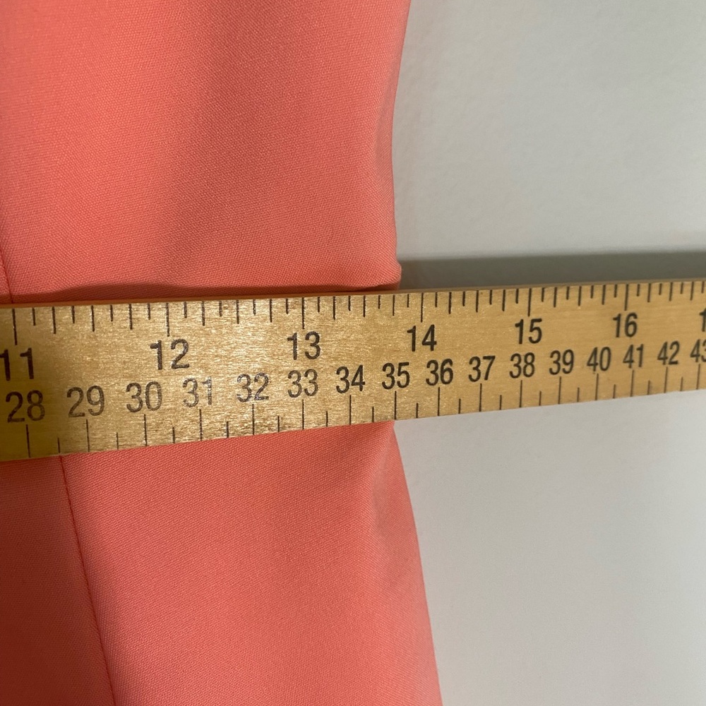 KATE Spade Twill Grace Midi Dress Fit and Flare Sea‎ Star Coral Sz 4 - NWT $398 - Picture 11 of 12